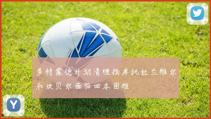 多特蒙德计划清理扬库托杜兰维尔和坎贝尔面临回本困难